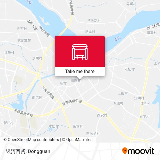 银河百货 map