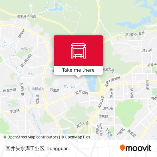 官井头水库工业区 map