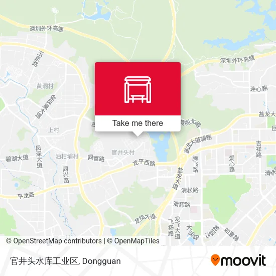 官井头水库工业区 map