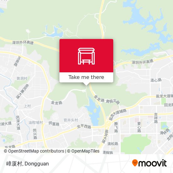 嶂厦村 map
