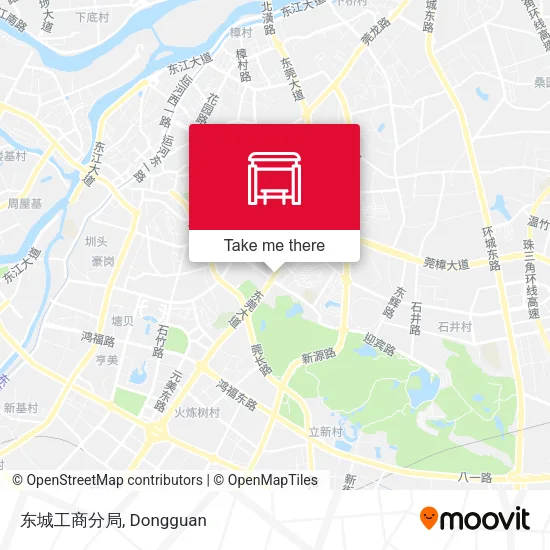 东城工商分局 map