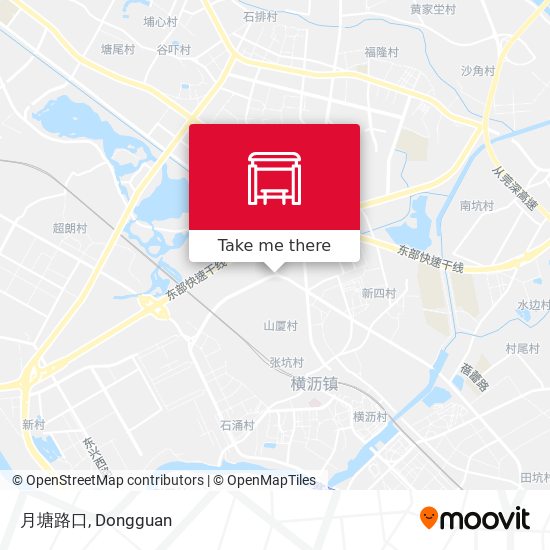 月塘路口 map