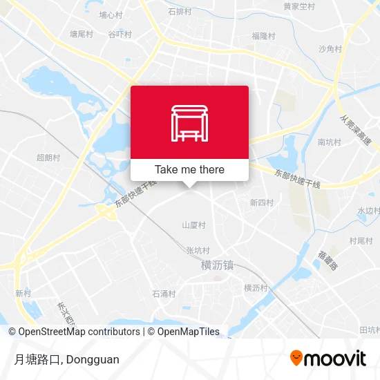 月塘路口 map