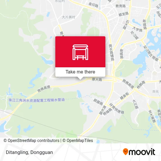 Ditangling map