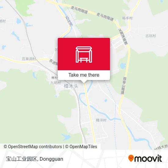 宝山工业园区 map