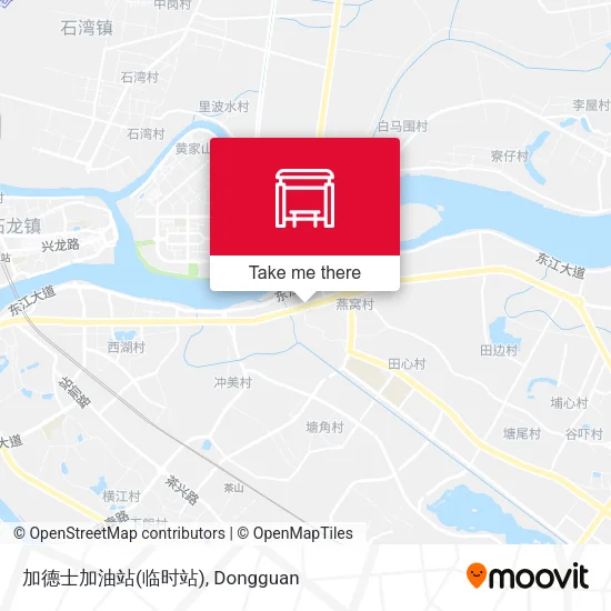 加德士加油站(临时站) map