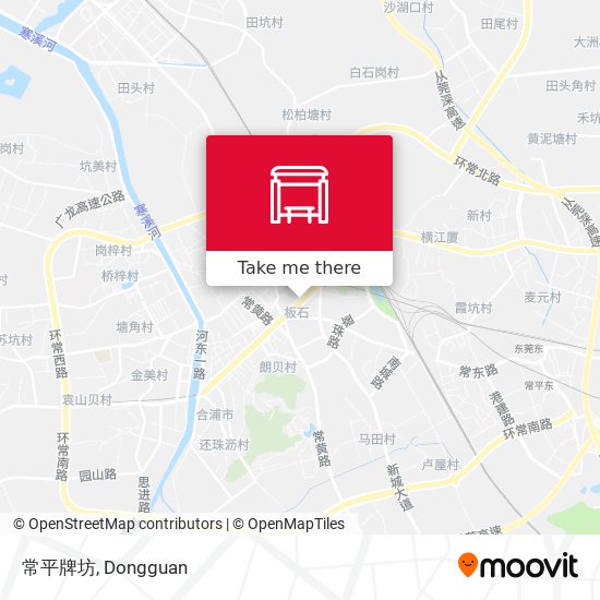 常平牌坊 map