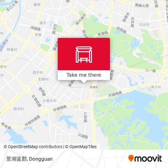 景湖蓝郡 map