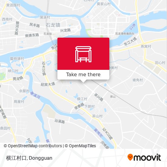 横江村口 map