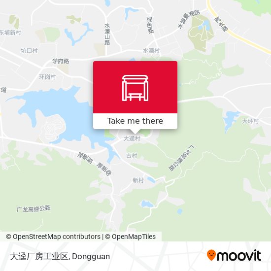 大迳厂房工业区 map
