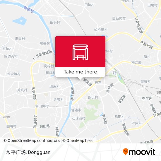 常平广场 map