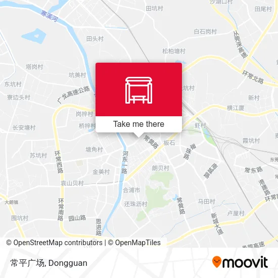 常平广场 map