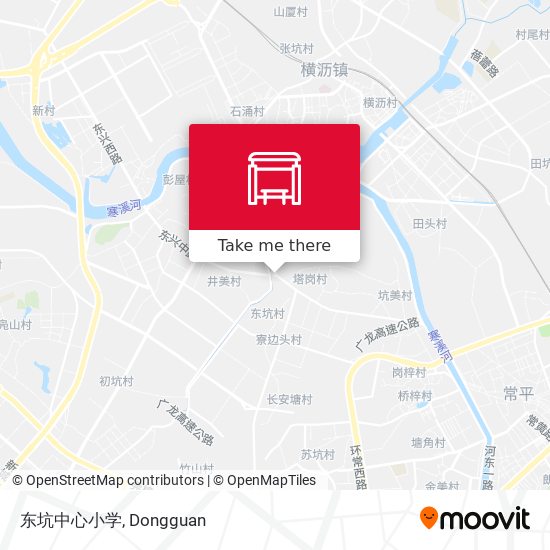 东坑中心小学 map
