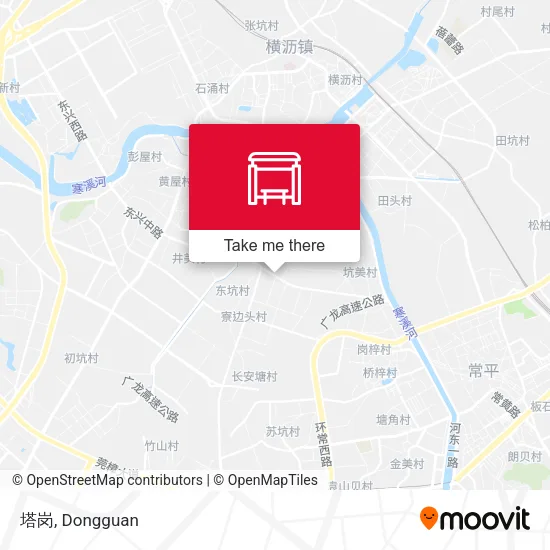 塔岗 map