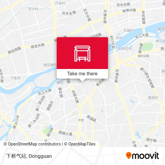 下桥气站 map