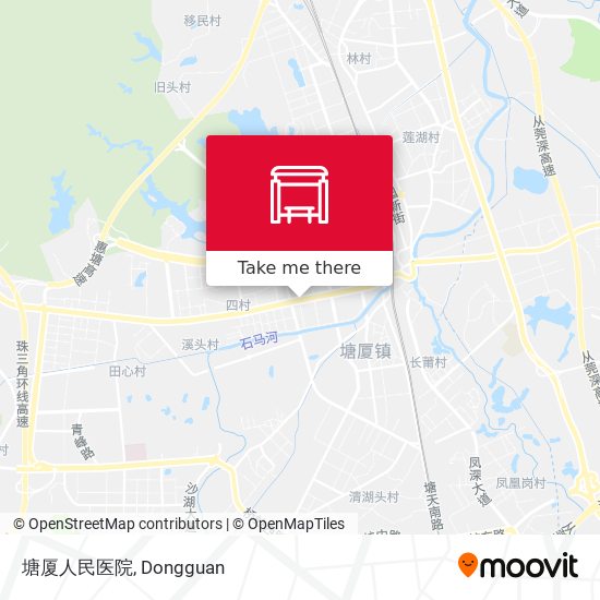 塘厦人民医院 map