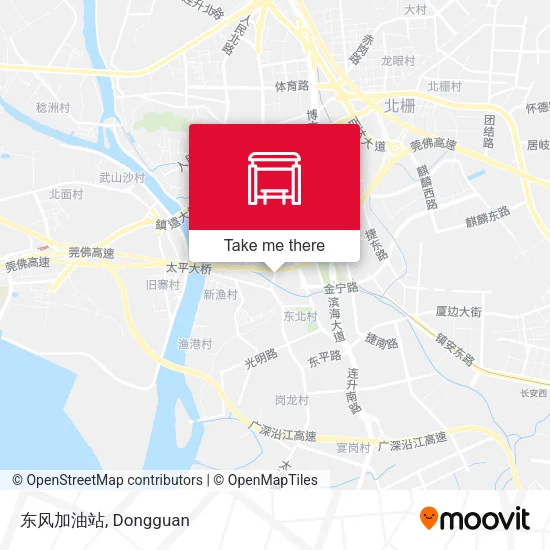 东风加油站 map