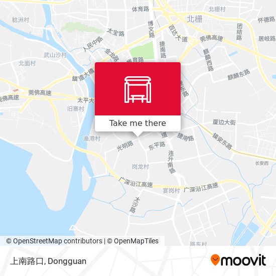 上南路口 map