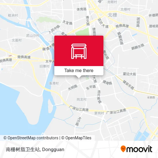 南栅树脂卫生站 map