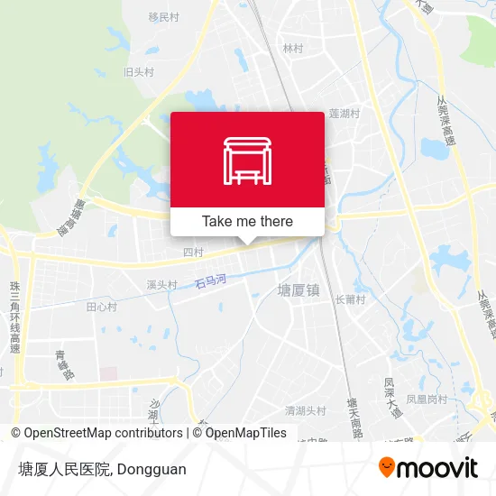塘厦人民医院 map