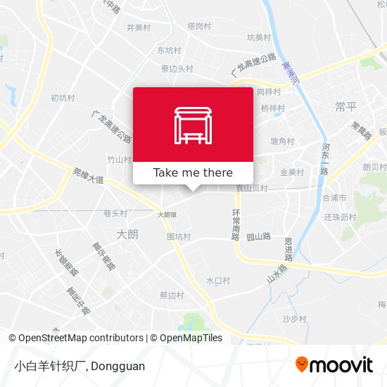 小白羊针织厂 map