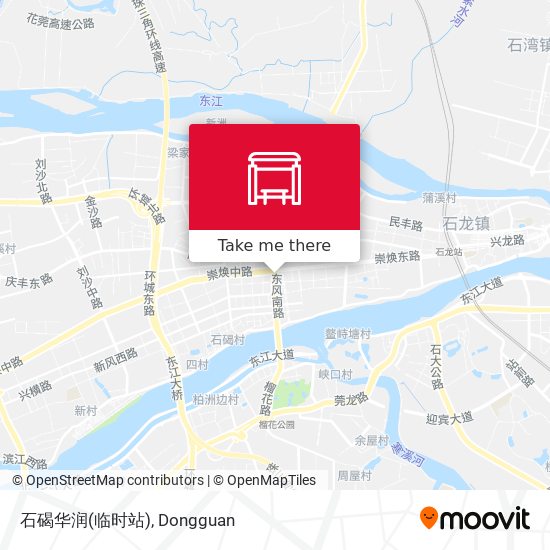 石碣华润(临时站) map