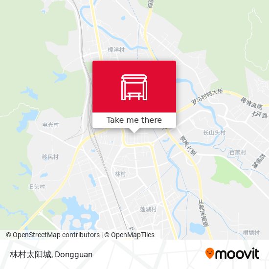 林村太阳城 map