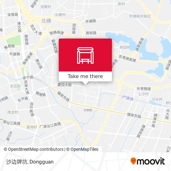 沙边牌坊 map