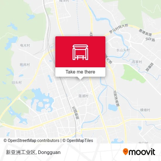 新亚洲工业区 map
