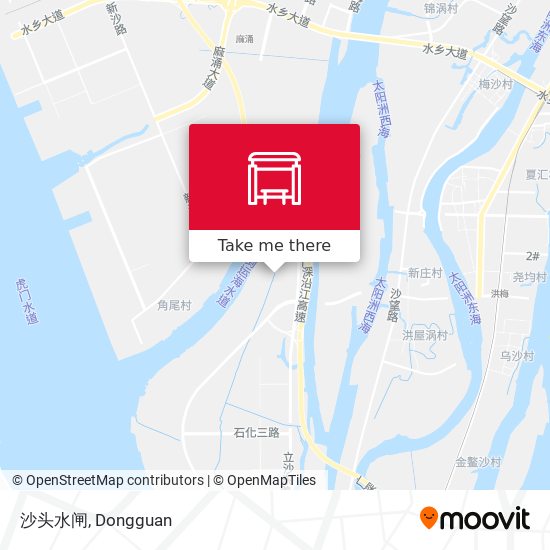 沙头水闸 map