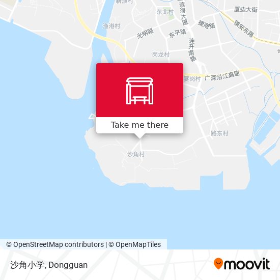 沙角小学 map