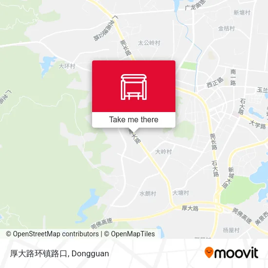 厚大路环镇路口 map