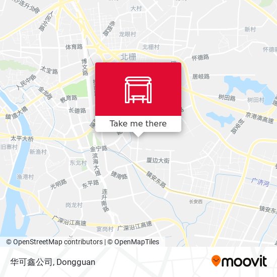 华可鑫公司 map