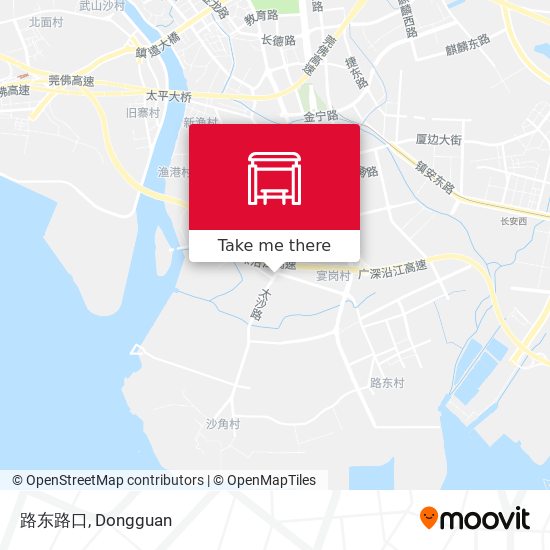 路东路口 map