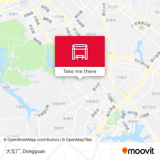 大宝厂 map