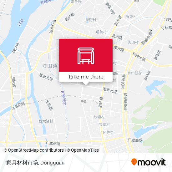 家具材料市场 map