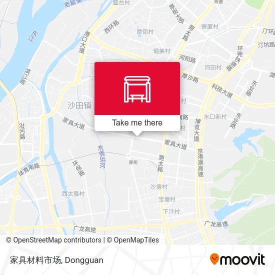 家具材料市场 map
