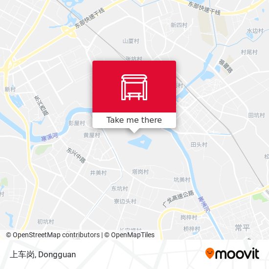 上车岗 map