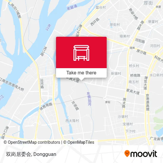 双岗居委会 map