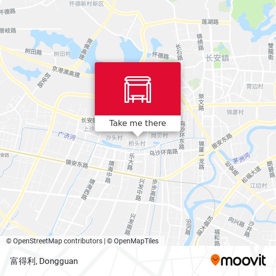 富得利 map