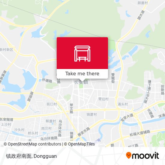 镇政府南面 map