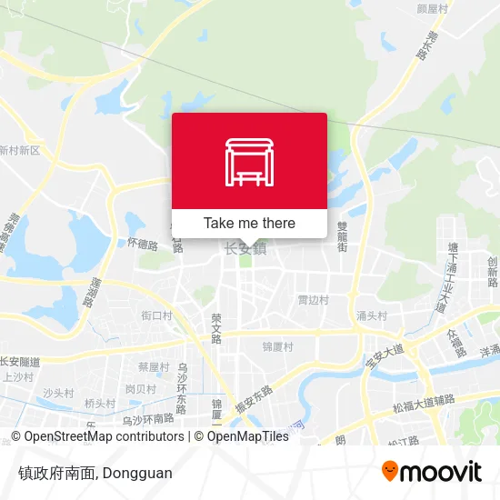 镇政府南面 map