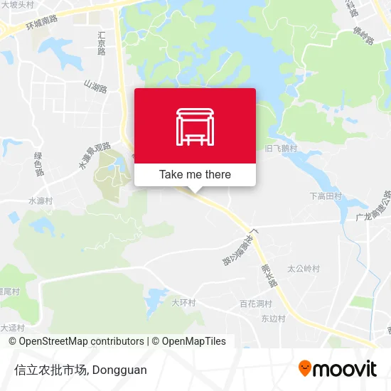 信立农批市场 map