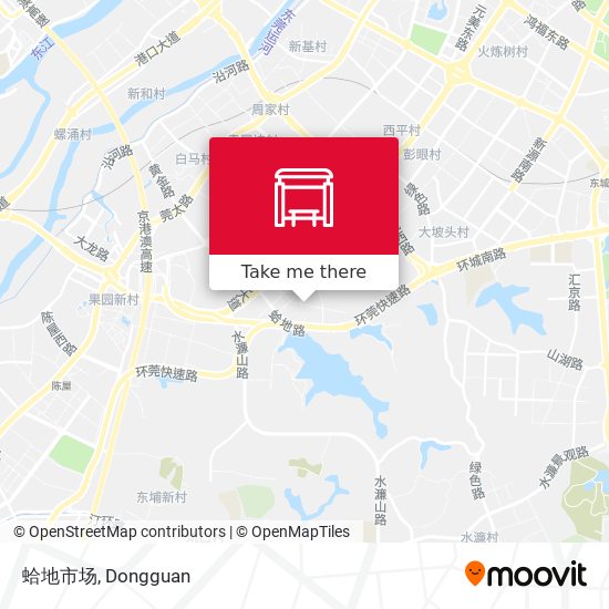 蛤地市场 map