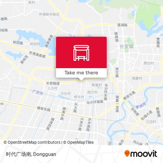 时代广场南 map