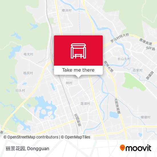 丽景花园 map