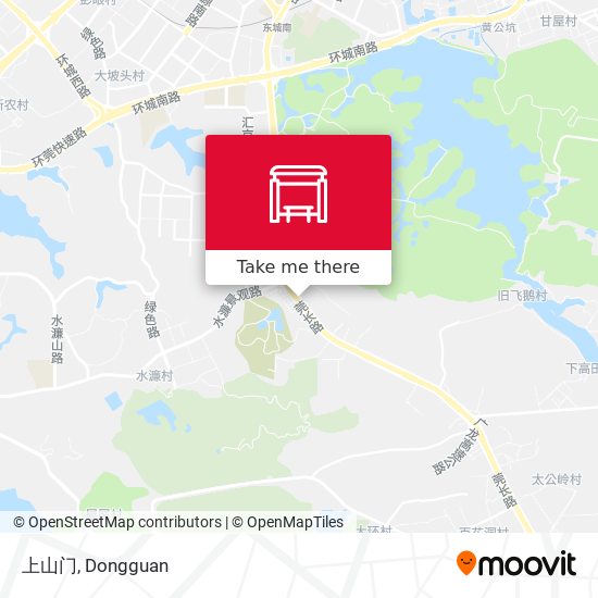 上山门 map
