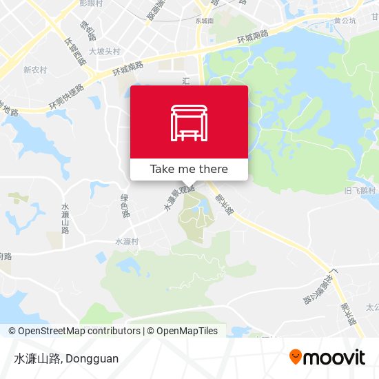 水濂山路 map