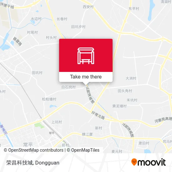 荣昌科技城 map