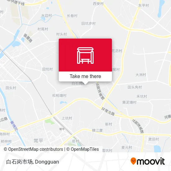白石岗市场 map